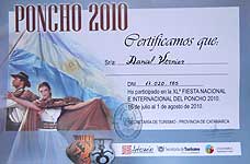 Poncho 2010 - Catamarca