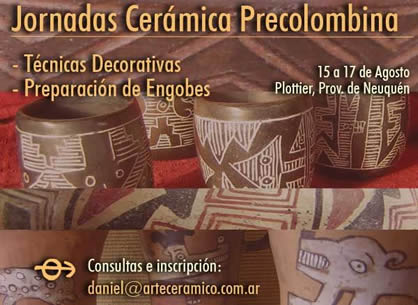 jornada ceramica en plottier, neuquen