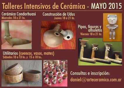 cursos intensivos de ceramica