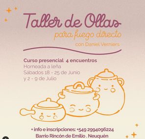taller ollas para fuego directo